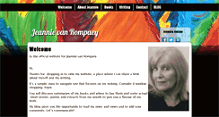 Desktop Screenshot of jeannievanrompaey.com